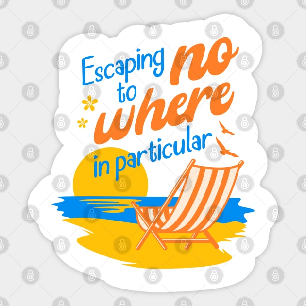 Summer Escape Sticker by TurnEffect